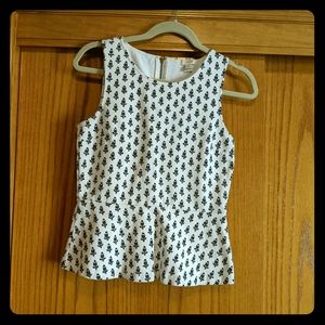 J. Crew peplum top